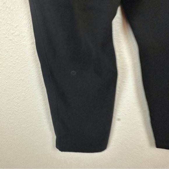 Lululemon Stretch High-Rise Pant 7/8 Length Black Pull On Drawstring Pant - Picture 7 of 12